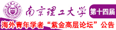 嗯啊不要了黄色视频南京理工大学第十四届海外青年学者紫金论坛诚邀海内外英才！